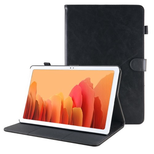 Samsung Galaxy Tab A7 10.4 (2020) leren hoes / case zwart