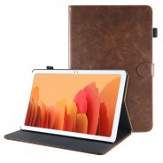 Samsung Galaxy Tab A7 10.4 (2020) leren hoes / case donkerbruin