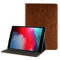 iPad Air 3 10.5 (2019) / iPad Pro 10.5 (2017) leren hoes / case bruin