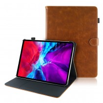 iPad Air 4 (2020) / Air 5 (2022) / M2 (2024) / M3 (2025) leren hoes / case bruin