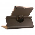 360 graden draaibare iPad 10.2 (2019 / 2020 / 2021) case met 2 standen bruin