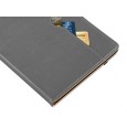 Dasaja iPad 10.9 (2022) / iPad 11 (2025) leren hoes grijs met pen houder