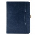 iPad Air 4 10.9 (2020) / iPad Air 5 10.9 (2022) leren hoes blauw incl. standaard met 3 standen