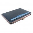 iPad Air 4 10.9 (2020) / iPad Air 5 10.9 (2022) leren hoes blauw incl. standaard met 3 standen