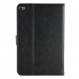 iPad mini 4 / 5 leren hoes / case zwart