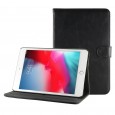 iPad mini 4 / 5 leren hoes / case zwart