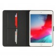 iPad mini 4 / 5 leren hoes / case zwart