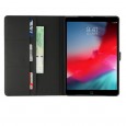 iPad Air 3 10.5 (2019) / iPad Pro 10.5 (2017) leren hoes / case zwart