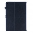 iPad 10.2 (2019 / 2020 / 2021) leren hoes / case donker blauw