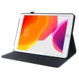 iPad 10.2 (2019 / 2020 / 2021) leren hoes / case grijs