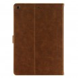 iPad 10.2 (2019 / 2020 / 2021) leren hoes / case bruin