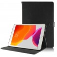 iPad 10.2 (2019 / 2020 / 2021) leren hoes / case zwart