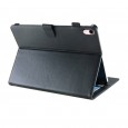 iPad Air 4 10.9 (2020) / iPad Air 5 10.9 (2022) leren hoes / case zwart