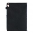 iPad 10.9 (2022) / iPad 11 (2025) leren hoes / case zwart