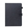 iPad 10.9 (2022) / iPad 11 (2025) leren hoes / case donkerblauw