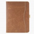 iPad 10.9 (2022) / iPad 11 (2025) leren case / hoes bruin incl. standaard met 3 standen
