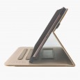 iPad 10.9 (2022) / iPad 11 (2025) leren case / hoes bruin incl. standaard met 3 standen