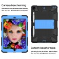 Dasaja - iPad 10.2 inch (2019 / 2020 / 2021) hoes - Stevige case - met standaard - met penhouder – Zwart - Blauw